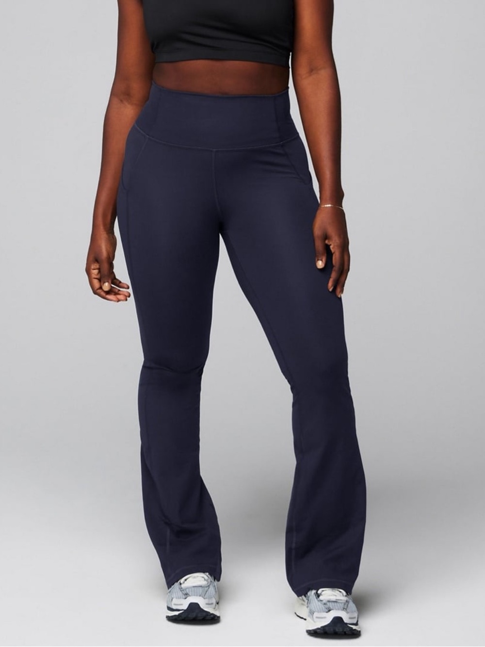 Fabletics Oasis High-Waisted Kick Flare with Pockets, Size M